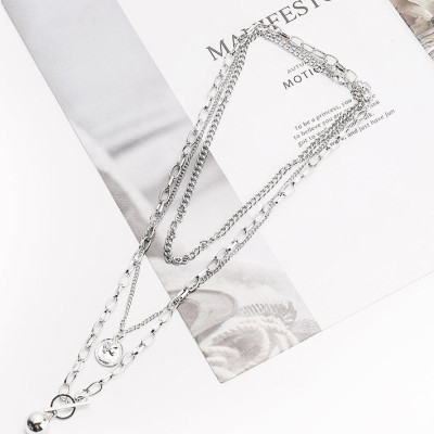 Vòng cổ thời trang cá tính nam nữ mix 3 tầng cực cool