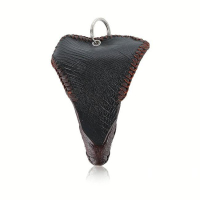 Móc khóa đầu cá sấu Huy Hoàng cỡ lớn màu nâu đất HC8286