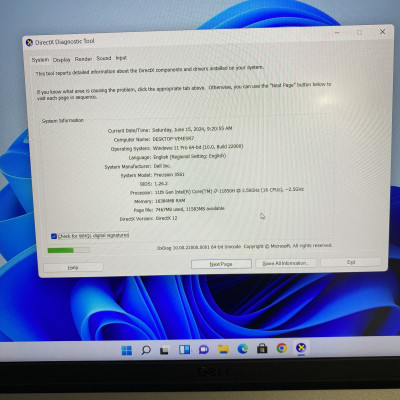 Laptop Dell Mobile Precision 3561 (Core i7-11850H | 16GB | 512GB | T600 4GB | 15.6 inch FHD | Win 11) Hàng Chính Hãng