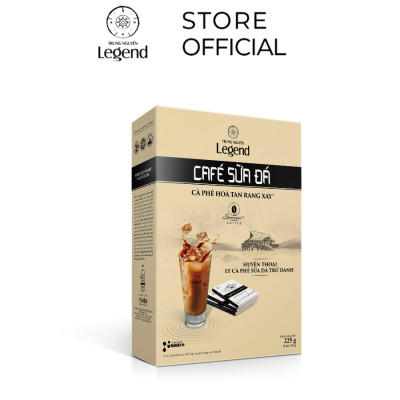 Cà Phê Trung Nguyên Legend Sữa Đá – Hộp 9 Gói – Cà Phê Hòa Tan Pha Đá Chuẩn Vị Việt
