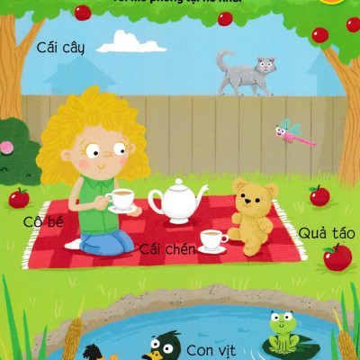 Sách Âm Thanh - 8 Âm Thanh Sinh Động - Những Từ Vựng Đầu Đời Của Bé