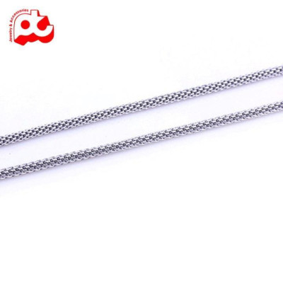 Dây chuyền nam titan cao cấp đẹp sang trọng thép không gỉ trangsucpt kích cỡ 2mm màu trắng PTDCNA41