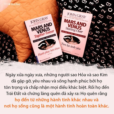 Combo Đàn Ông Sao Hỏa, Đàn Bà Sao Kim (Hạnh Phúc Bên Nhau + Tìm Lại Tình Yêu)  - Bản Quyền