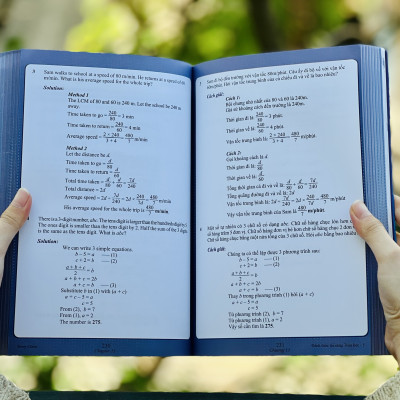 Combo sách Đánh thức tài năng toán học 5 và 50 thủ thuật toán ( 2 cuốn ), sách kiến thức toán học lớp 5 lớp 6 - Hiệu sách Genbooks