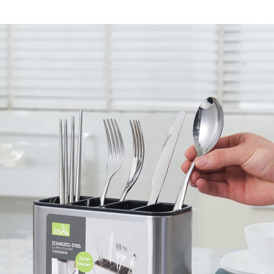 Kệ inox để đũa thìa nhà bếp