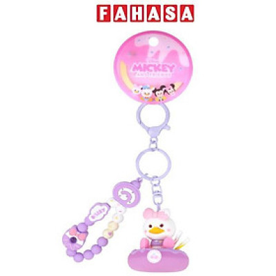 Móc Khóa Bánh Donut Disney Và Những Người Bạn - Chuột Mickey Vịt Daisy - Goldlok STC119034/Daisy