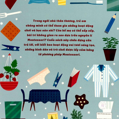 Sách - Montessori - Cuốn Sách Đầu Tiên Về Ngôi Nhà Dành Cho Trẻ