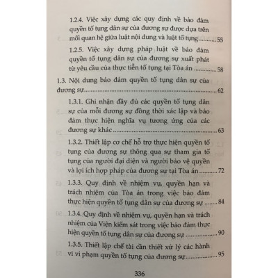 Sách Bảo Đảm Quyền Tố Tụng Dân Sự Của Đương Sự Xuất Bản Năm 2023