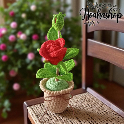  Chậu hoa hồng mini handmade – điểm xinh cho góc làm việc!