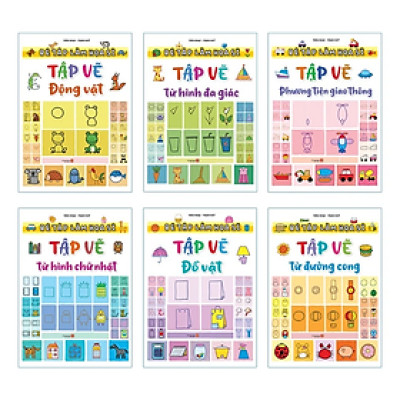 Combo Bé Tập Làm Họa Sĩ (6 Cuốn) - ML
