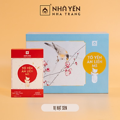 Tổ Yến Ăn Liền MS - Nhiều vị - Nhà Yến Nha Trang - Hộp 100 Gram - Yến Sào Cao Cấp - Hàng Chính Hãng