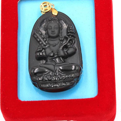 Mặt dây chuyền Hư Không Tạng Bồ Tát 5cm kèm hộp nhung
