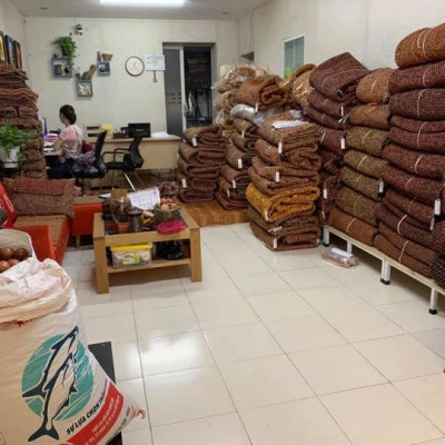 Chiếu Hạt Gỗ Trắc Mộc kích thước 1,8mx2m hạt 1.8cm - Chiếu gỗ Mian ( video , hình thật )