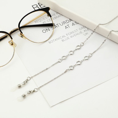 Dây đeo kính chuỗi đeo khẩu trang hạt đá nhỏ chống thất lạc rơi rớt tiện dụng đa phong cách