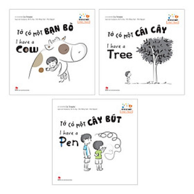 Combo Tớ Có Gì Nhỉ? - What I Have? (Song Ngữ Việt – Anh) [3 Cuốn]