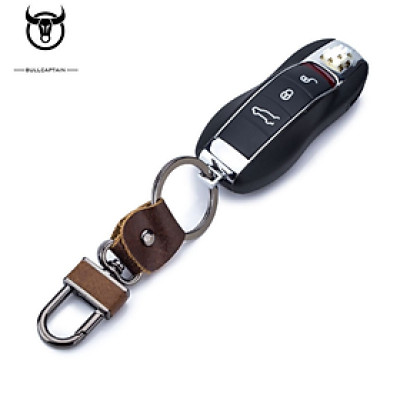 Túi đựng chìa khóa 100% da bò thật móc khóa đa chức năng cao cấp