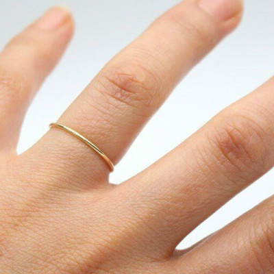 Nhẫn Vàng 14KY Phong Cách Hàn Quốc - MOON Jewelry