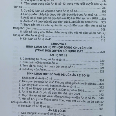 Bình luận các án lệ tranh chấp về đất đai – Góc nhìn từ thực tiễn xét xử của Thẩm phán (tập 1 và 2)