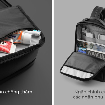 Balo Laptop 15.6 Inch KINGBAG APOLLO Cao Cấp, Bền Bỉ - Hàng Chính Hãng