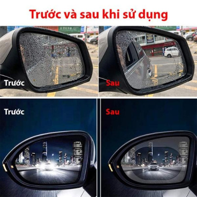 Miếng dán chống nước gương Ô tô