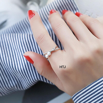 Nhẫn bạc nữ mặt trái tim chất liệu bằng bạc s925 MS0554