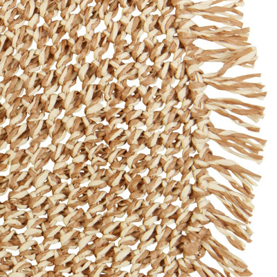 Tấm lót đĩa | JYSK Lind | giấy sợi | be | Ø38cm