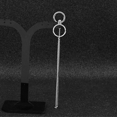 Bông tai nam nữ chữ I idol đẹp độc lạ