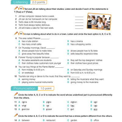 Bài tập bổ trợ Tiếng Anh 10 Bright