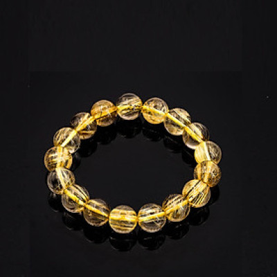 Vòng Thạch Anh Tóc Vàng Nữ Do Anqlo Chế Tác  Hạt 8mm - 10mm Với Nhiều Hình Thức Đẹp Từ 2A - 7A