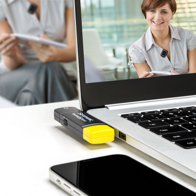 Bộ Micro Thu Âm Không Dây Saramonic Blink500 Pro B5 Cho Điện Thoại Thông Minh Hệ Điều Hành Android - Livestream/ Phỏng Vấn/ Quay Video - Hàng Chính Hãng