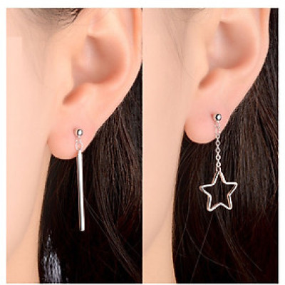 Bông tai hình học đơn giản khí chất 1 đôi