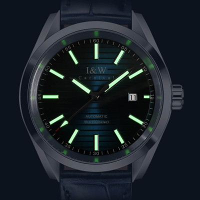 Đồng hồ nam chính hãng IW Carnival  IW713G-3 ,kính sapphire,chống xước,chống nước 50m,Bh 24 tháng,máy cơ (automatic)