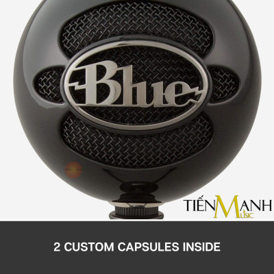 [Loại To] Micro Blue Snowball USB Condenser - Mic Thu Âm Podcast, Livestream, ASMR Microphone Snow Ball Hàng Chính Hãng