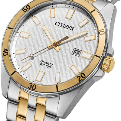 Đồng Hồ Nam Citizen Dây Thép Không Gỉ BI5056-58A - Mặt Trắng