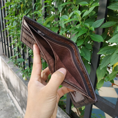 Bóp Da Cá Sấu 2 Mặt [ĐUÔI CÁ NHỎ SIÊU ĐẸP]