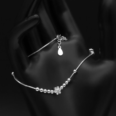 Lắc Chân Nữ Bạc Hiểu Minh LC197 bạc ý