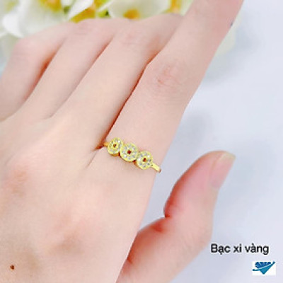 Nhẫn bạc nữ thời trang chất liệu bằng bạc s925 MS44a