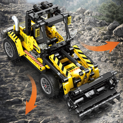 MINGDI - 8712 - Xe Xúc Lật Điều Khiển Từ Xa Tỉ Lệ 1:24