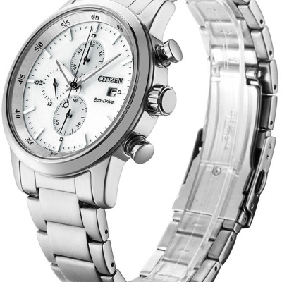 Đồng Hồ Nam Citizen Dây Thép Không Gỉ CA0610-52A - Mặt Trắng