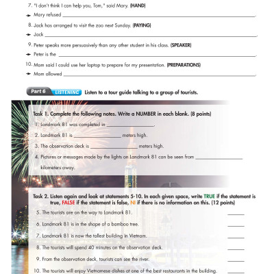 Practice Test Grade 9