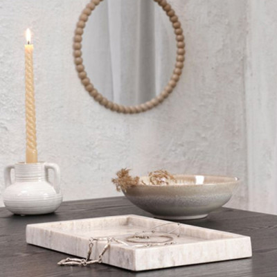 Tô | JYSK Victor | gốm | màu be | DK20cm