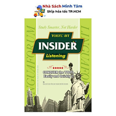Sách - TOEFL iBT Insider Listening (Không Kèm CD) - Nhân Trí Việt