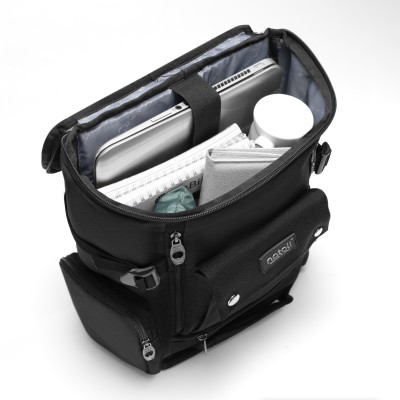 Balo sinh viên unisex CORE BACKPACK chính hãng NATOLI chất vải canvas kháng nước chống sốc nhiều ngăn thời trang cao cấp