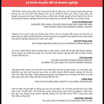 (Bìa cứng) LỘ TRÌNH CHUYỂN ĐỔI SỐ DOANH NGHIỆP (The Digital Transformation Roadmap) - Tái Thiết Tổ Chức Nhằm Thích Ứng Với Những Biến Động Không Ngừng - David L. Rogers