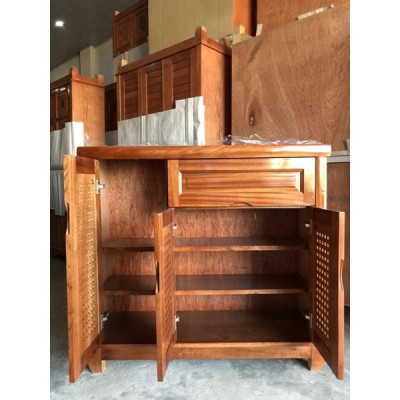 Tủ giầy   - giá để giầy gỗ xoan đào