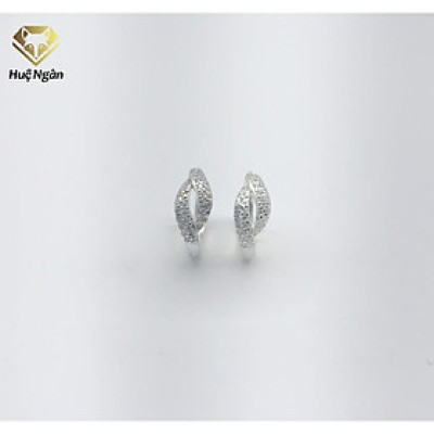 Bông tai bạc Ý 925 Huệ Ngân - Môi xinh rye140556