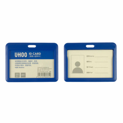 Bảng tên UHOO 6031 8.5x5.4cm 2 mặt ngang (6)