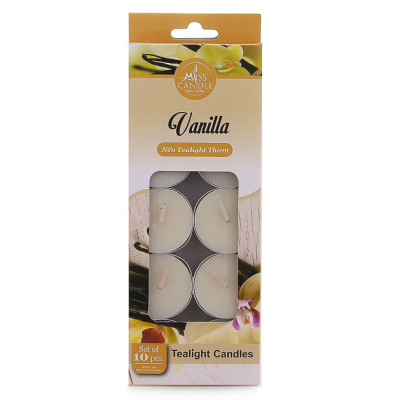 Bộ 5 hộp nến tealight thơm Miss Candle FTRAMART EDC0368 (Lựa chọn 10 mùi hương)