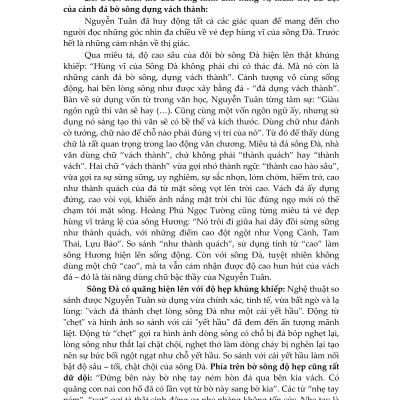 Dạng Đề Cảm Nhận Đoạn Trích Văn Xuôi Ngữ Văn 12