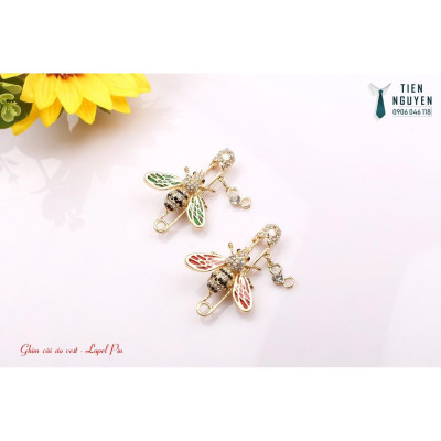 Ghim cài áo - lapel pin - Phụ kiện cài áo đinh đá cao cấp Tien Nguyen